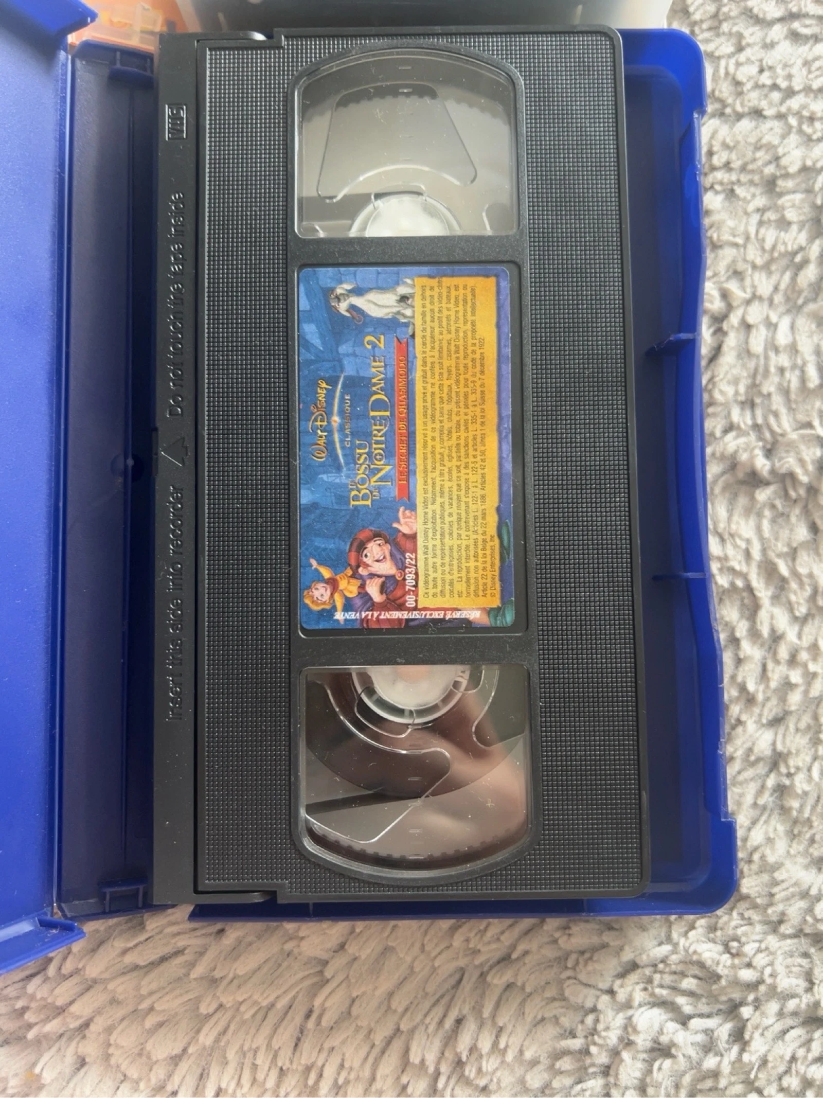 VHS lot Disney The Hunchback of Notre-Dame 1 & 2 – Vintage – photo 3